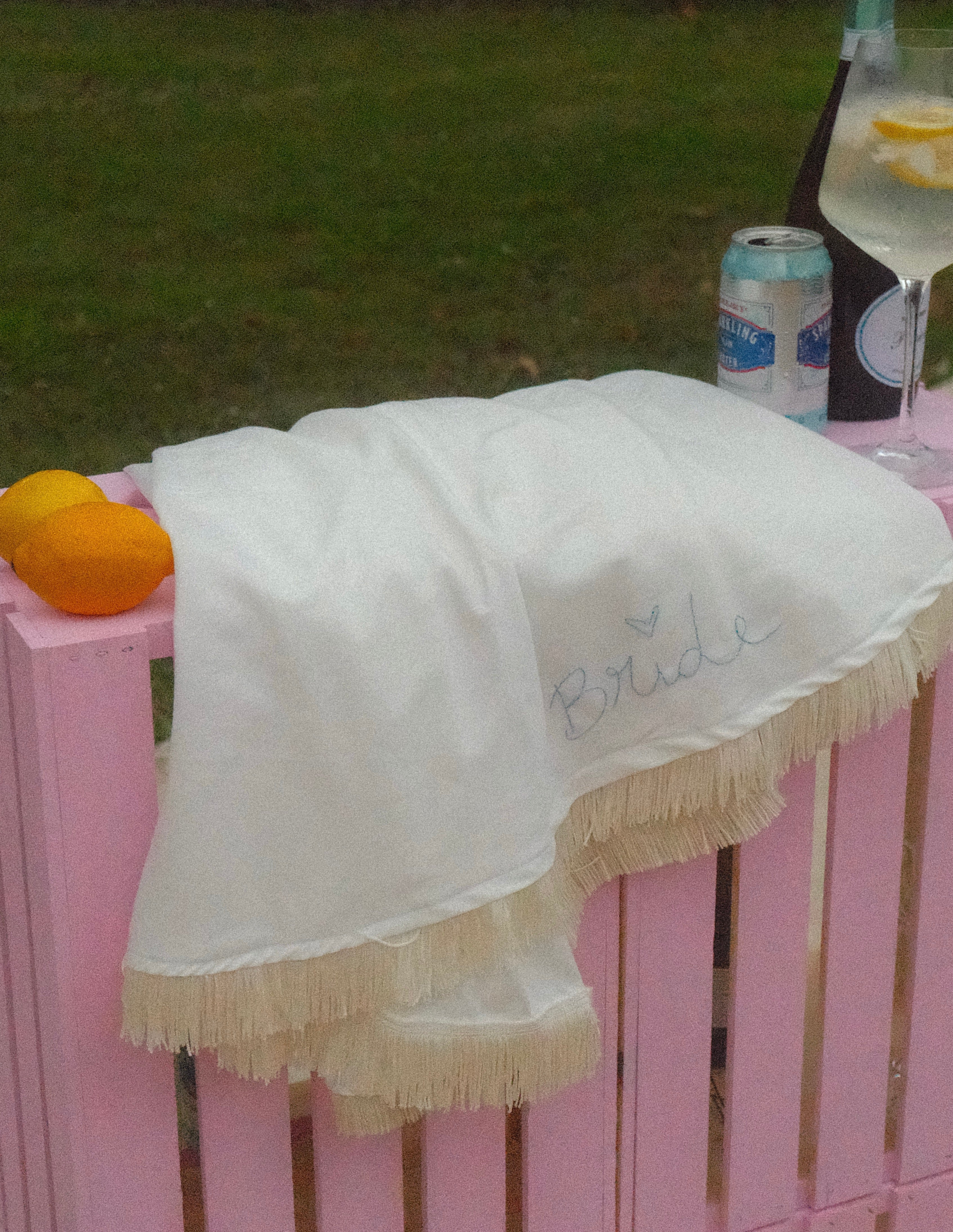 Bridal Poolside Cape in Ivory