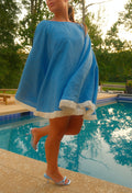 Cool Auntie Poolside Cape in Provence Blue