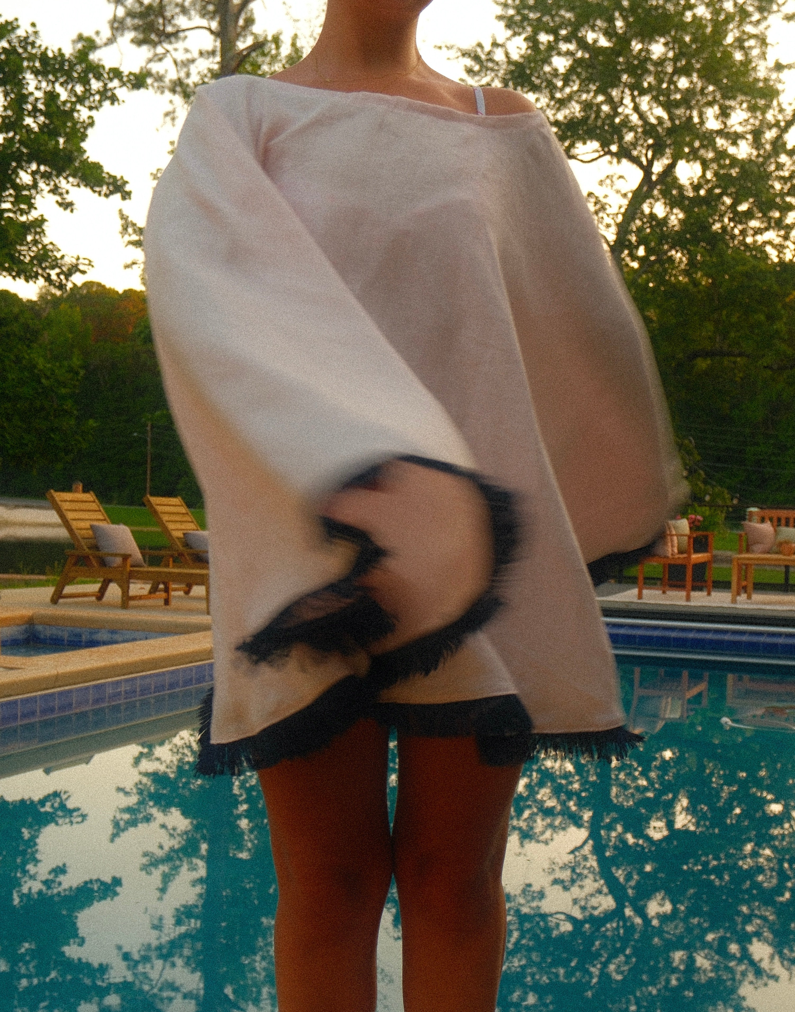 Cool Auntie Poolside Cape in Blush Pink