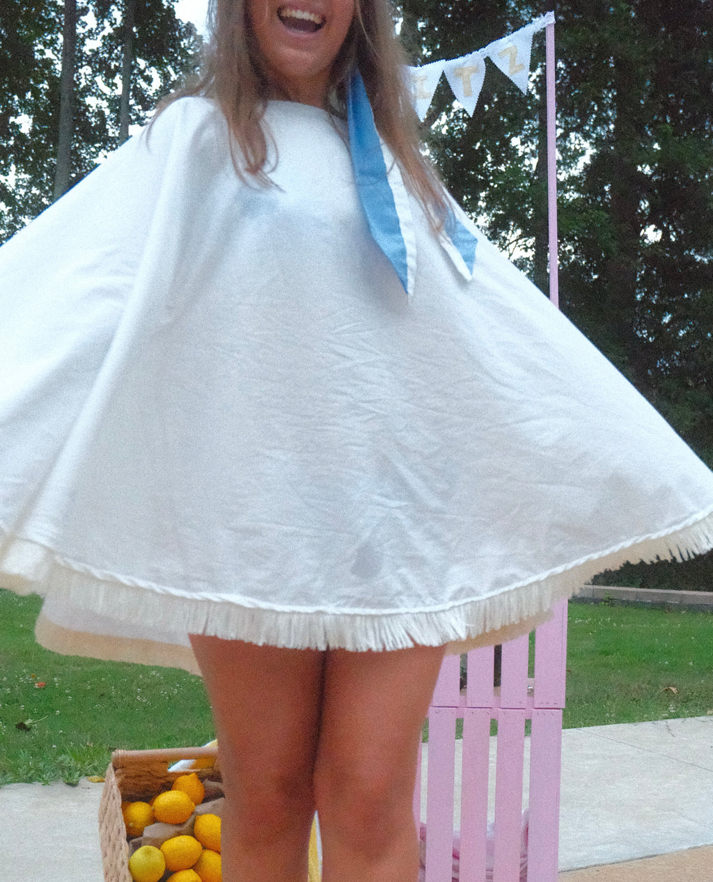 Bridal Poolside Cape in Ivory